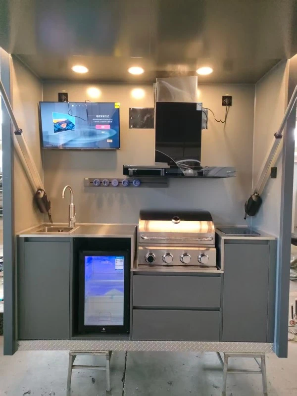 2.8 Meter Outdoor Kitchen Pod
